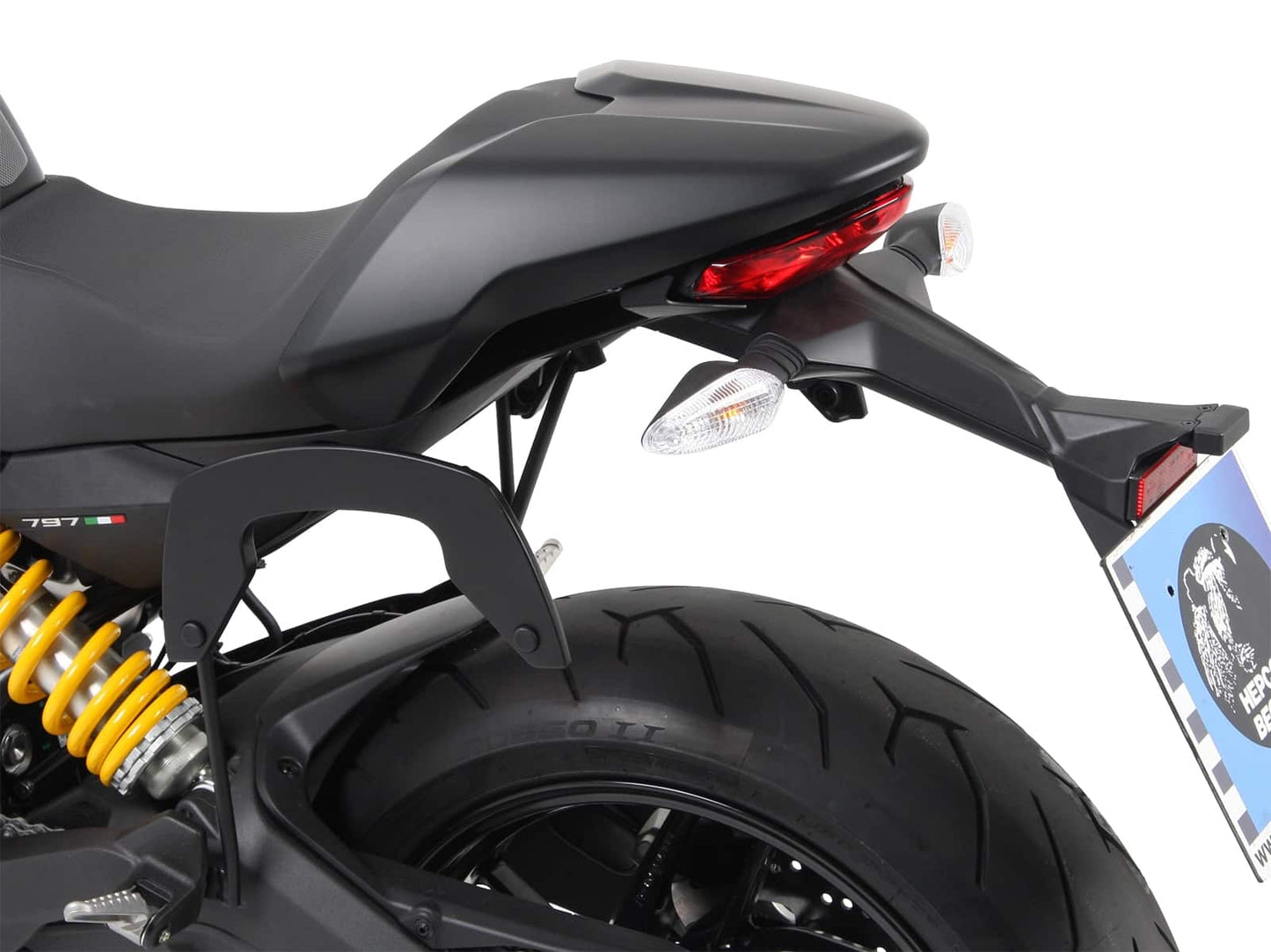 Hepco & Becker C-Bow sidecarrier black for Ducati Monster 797 (2017-2020)