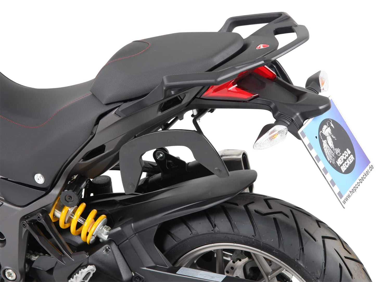 Hepco & Becker C-Bow sidecarrier black for Ducati Multistrada 950/S (2017-2021)
