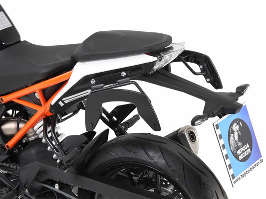 Hepco & Becker C-Bow sidecarrier black for KTM 125 Duke (2017-2023)