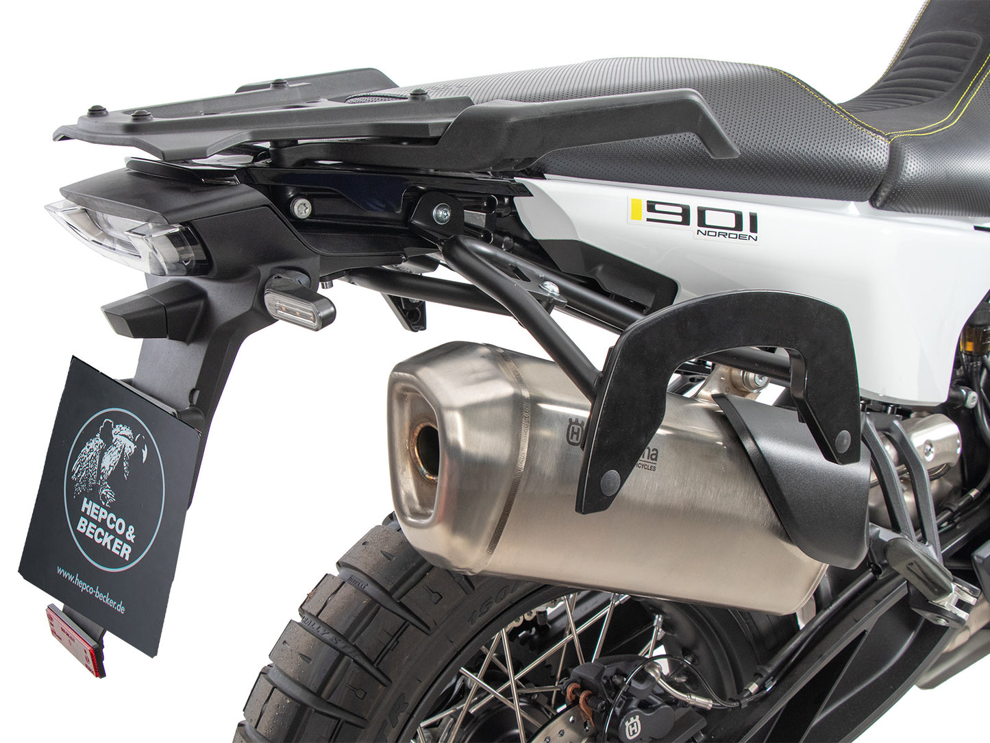 Hepco & Becker C-Bow sidecarrier black for Husqvarna Norden 901 / Expedition (2022-)