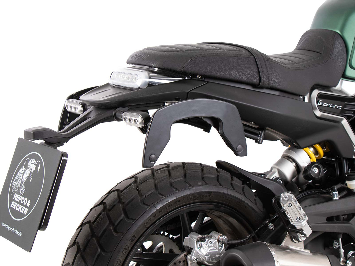 Hepco & Becker C-Bow sidecarrier black for Benelli Leoncino 800 (2022-)