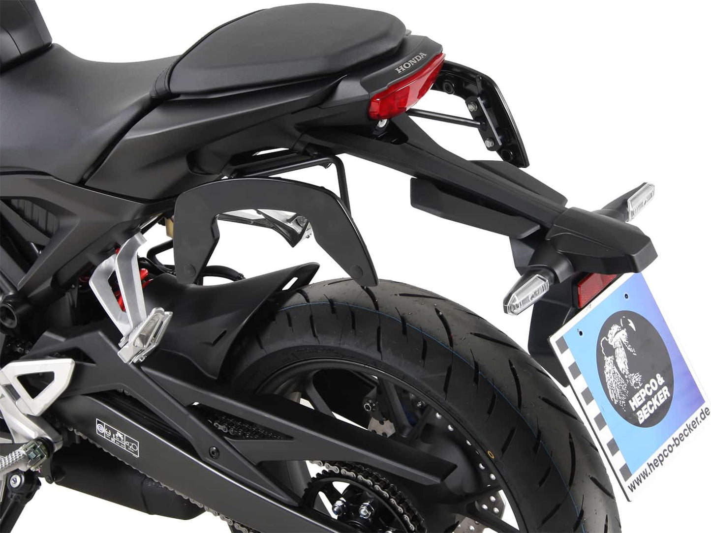 Hepco & Becker C-Bow sidecarrier black for Honda CB 125 R (2018-2024)