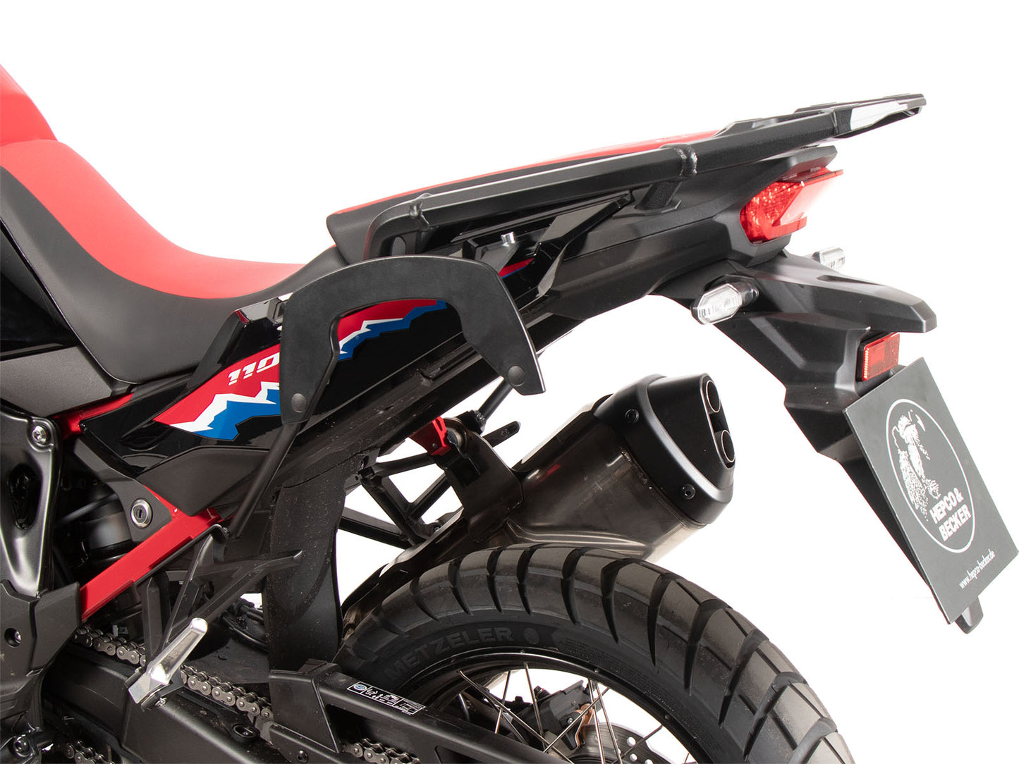 Hepco & Becker C-Bow sidecarrier black for Honda CRF 1100 L Africa Twin (2024-)