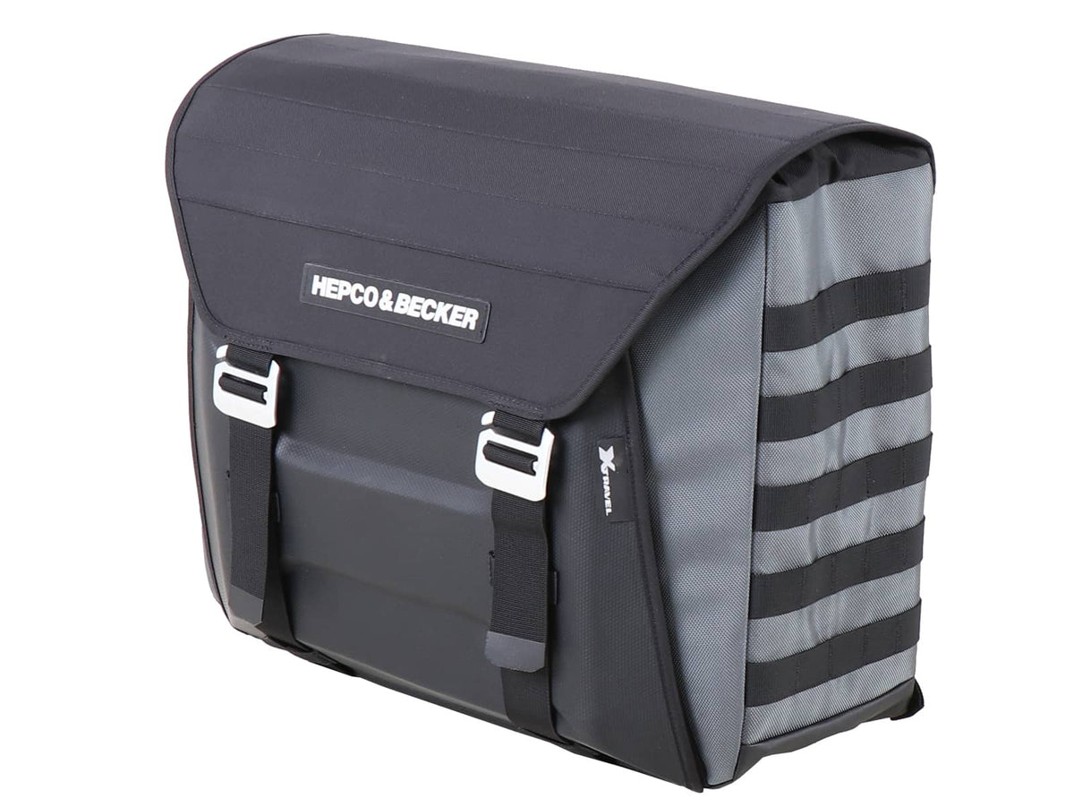 Hepco & Becker Side bag set Xtravel Basic Plug & Play for original Vario pannier rack for BMW R 1300 GS (2023-)