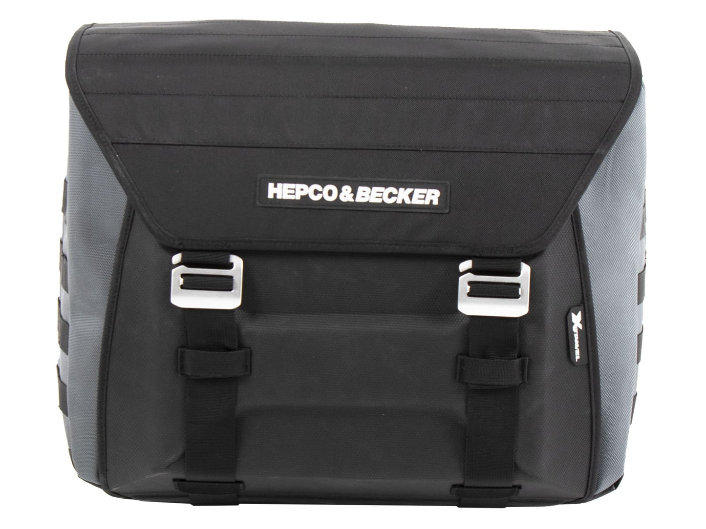 Hepco & Becker Sidebag Xtravel Basic (single bag) right side incl. 1x universal holding plate for side carrier