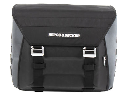 Hepco & Becker Sidebag Xtravel Basic (single bag) right side incl. 1x universal holding plate for side carrier