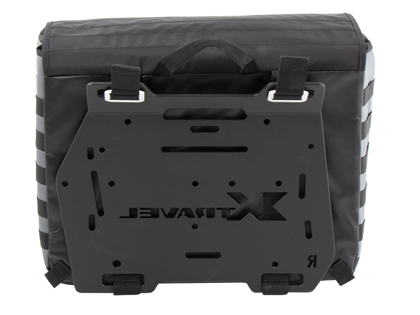 Hepco & Becker Sidebag Xtravel Basic (single bag) right side incl. 1x universal holding plate for side carrier