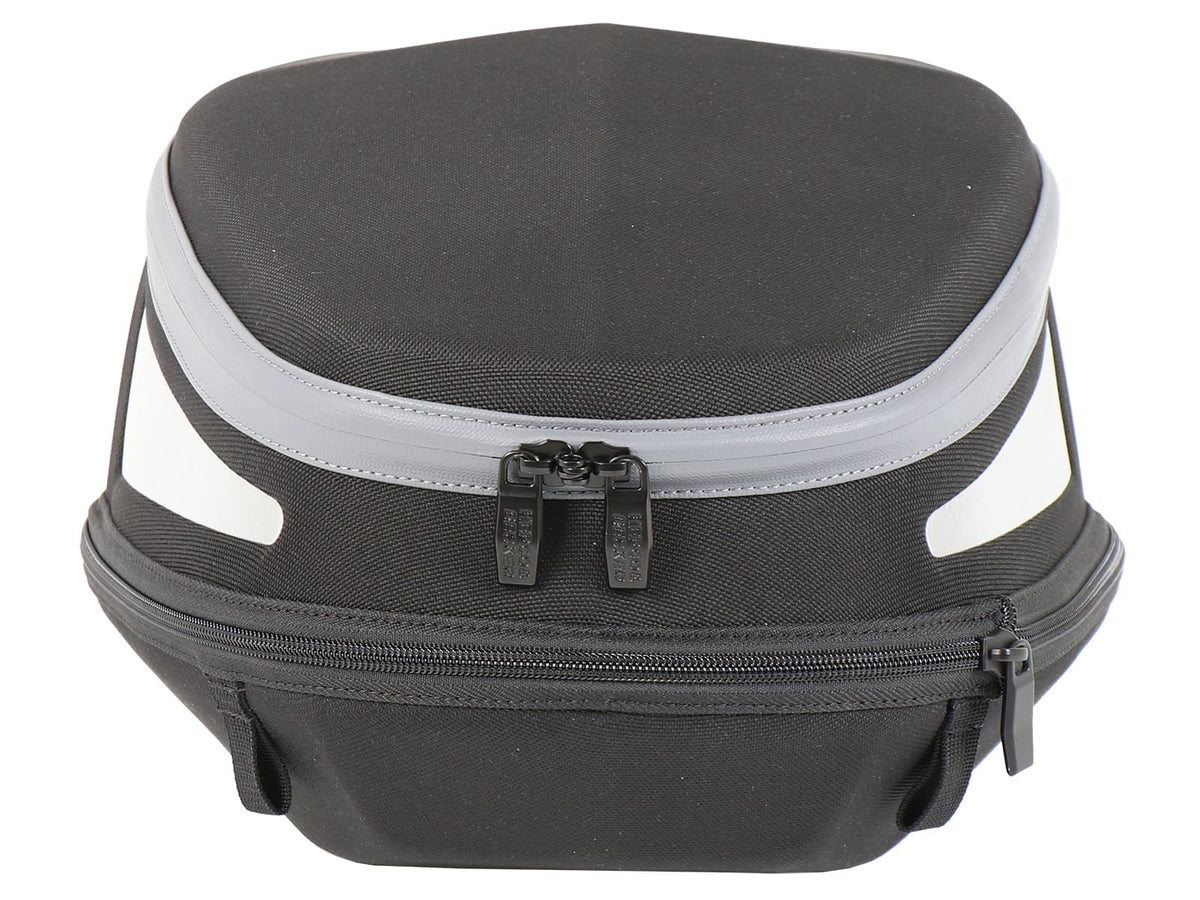 Hepco & Becker Royster rear bag Sport with strap fastening kit – black/grey