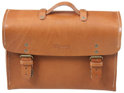 Hepco & Becker Legacy Leather Briefcase sand brown for C-Bow carrier