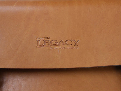 Hepco & Becker Legacy Leather Briefcase sand brown for C-Bow carrier