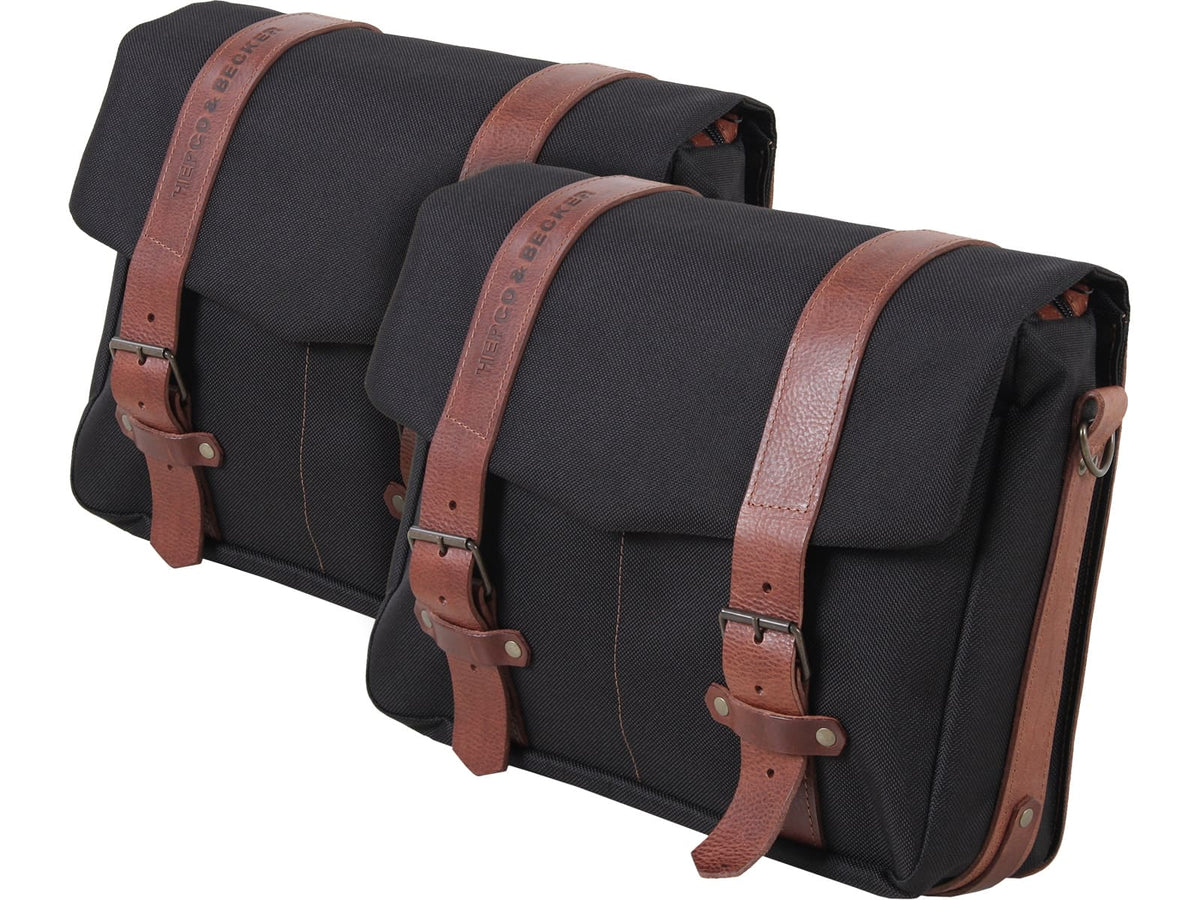 Hepco & Becker Legacy courier bag set L/L black for C-Bow carrier