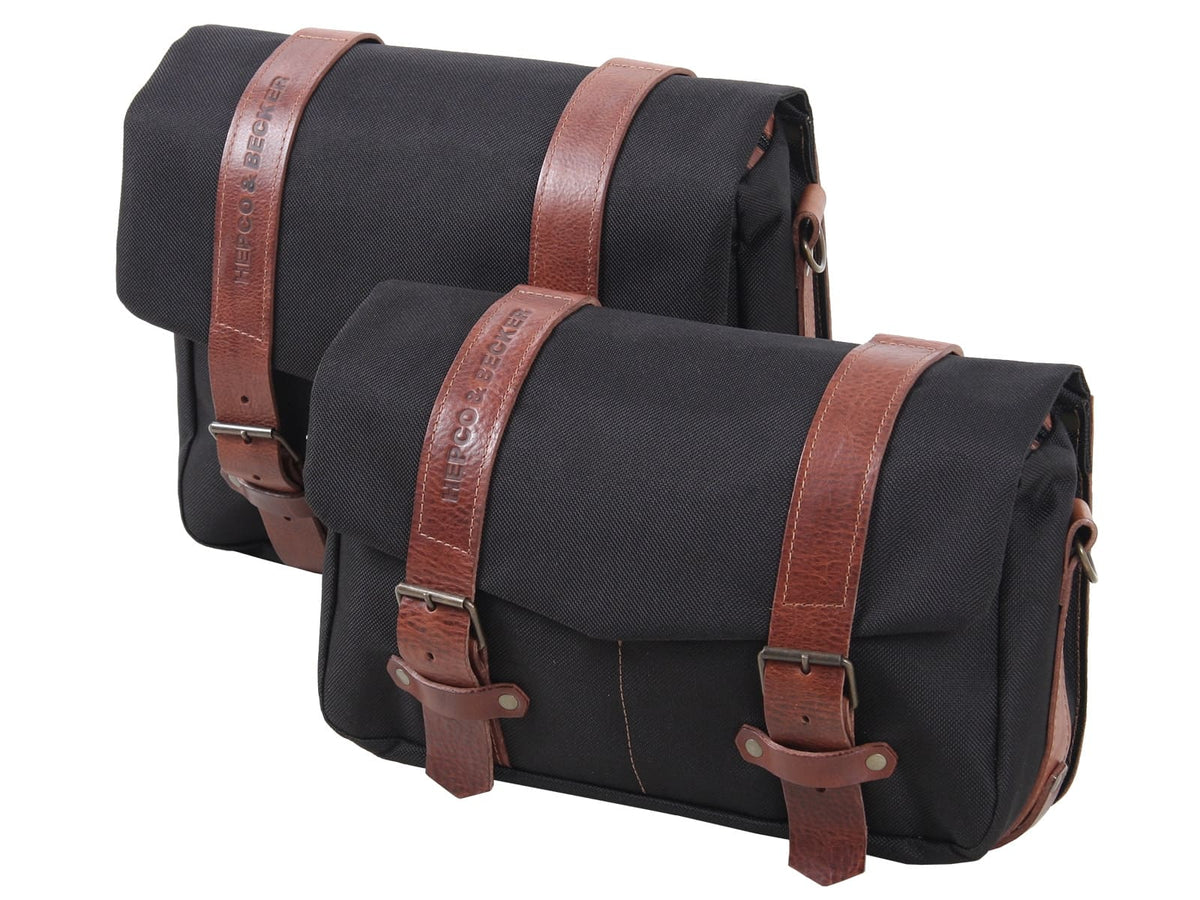 Hepco & Becker Legacy courier bag set M/L black for C-Bow carrier