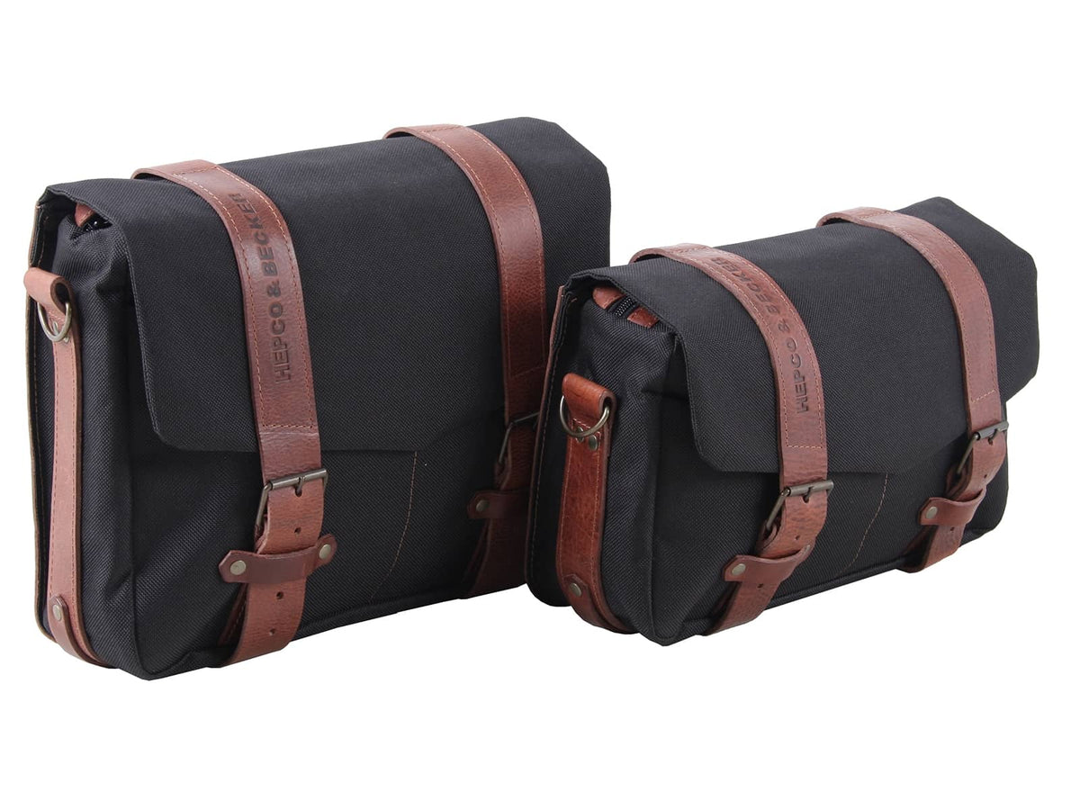 Hepco & Becker Legacy courier bag set M/L black for C-Bow carrier