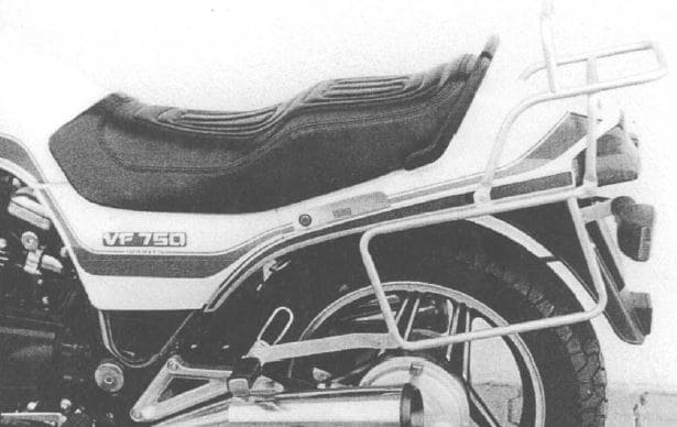 Hepco & Becker Complete carrier set (side- and topcase carrier) black for Honda VF 750 S (1982-1985)