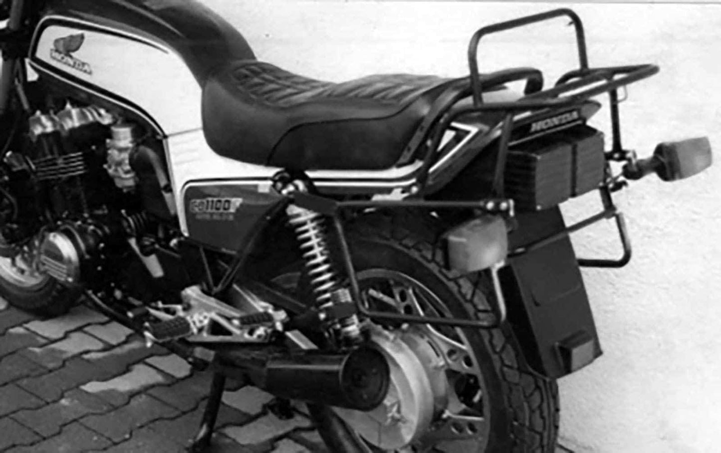 Hepco & Becker Complete carrier set (side- and topcase carrier) chrome for Honda CB 750 FA/FB (1980-1984)/900 FA/FB (1981-1984)