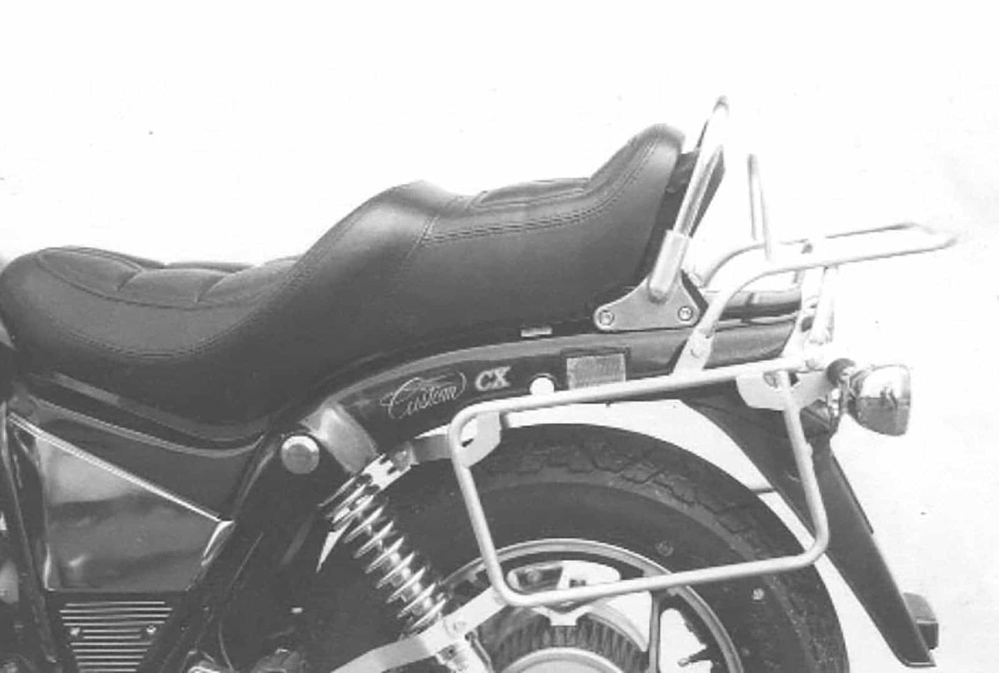 Hepco & Becker Sidecarrier permanent mounted black for Honda XL 600 R (1983-1987)