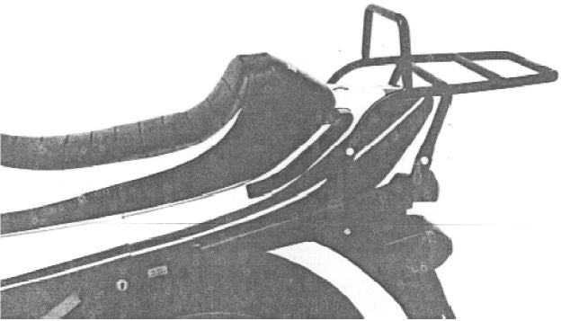 Hepco & Becker Topcase carrier tube-type black for Honda VF 750 F (1983-1986)