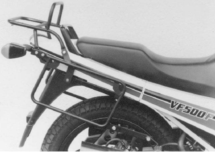Hepco & Becker Complete carrier set (side- and topcase carrier) black for Honda VF 500 F/F2 (1984-1987)