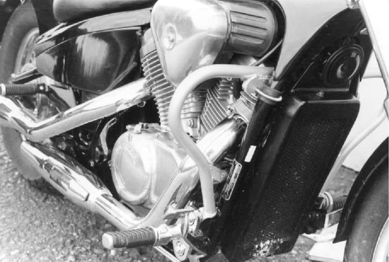 Hepco & Becker Engine protection bar chrome for Honda VT 600 C (1988-2000)