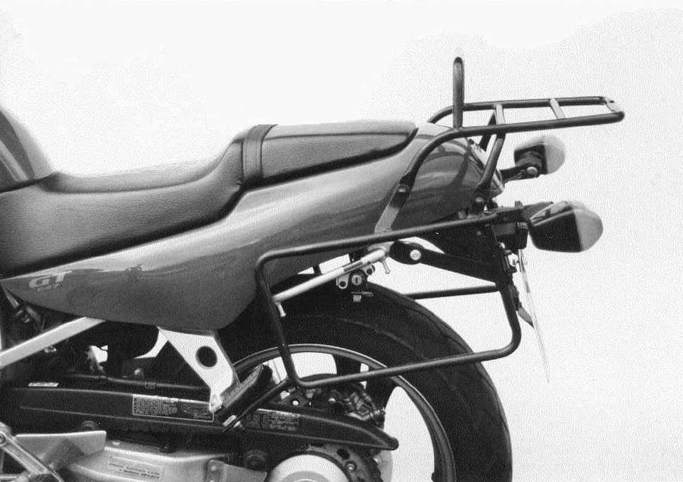 Hepco & Becker Complete carrier set (side- and topcase carrier) black for Honda NT 650 Hawk GT (1988-1991)