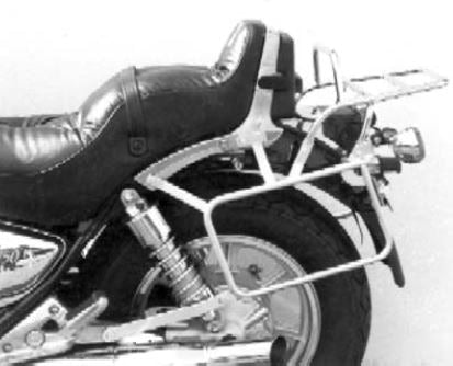 Hepco & Becker Complete carrier set (side- and topcase carrier) chrome for Kawasaki VN 750 Twin (1986-1992)