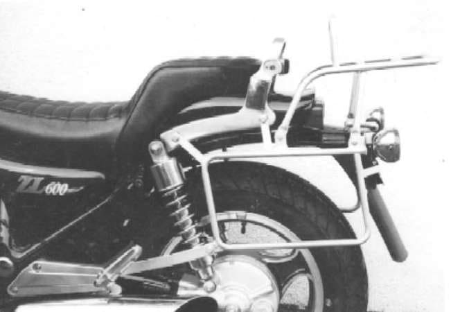Hepco & Becker Complete carrier set (side- and topcase carrier) chrome for Kawasaki ZL 600 Eliminator (1986-1994)