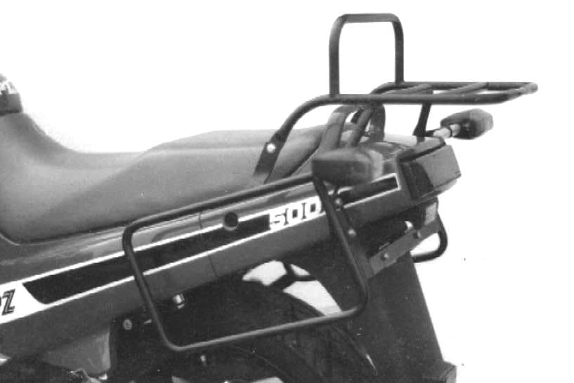 Hepco & Becker Complete carrier set (side- and topcase carrier) black for Kawasaki GPZ 500 S (1988-1993)
