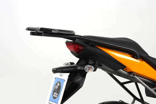 Hepco & Becker Alurack top case carrier black for Kawasaki Versys 650 (2010-2014)