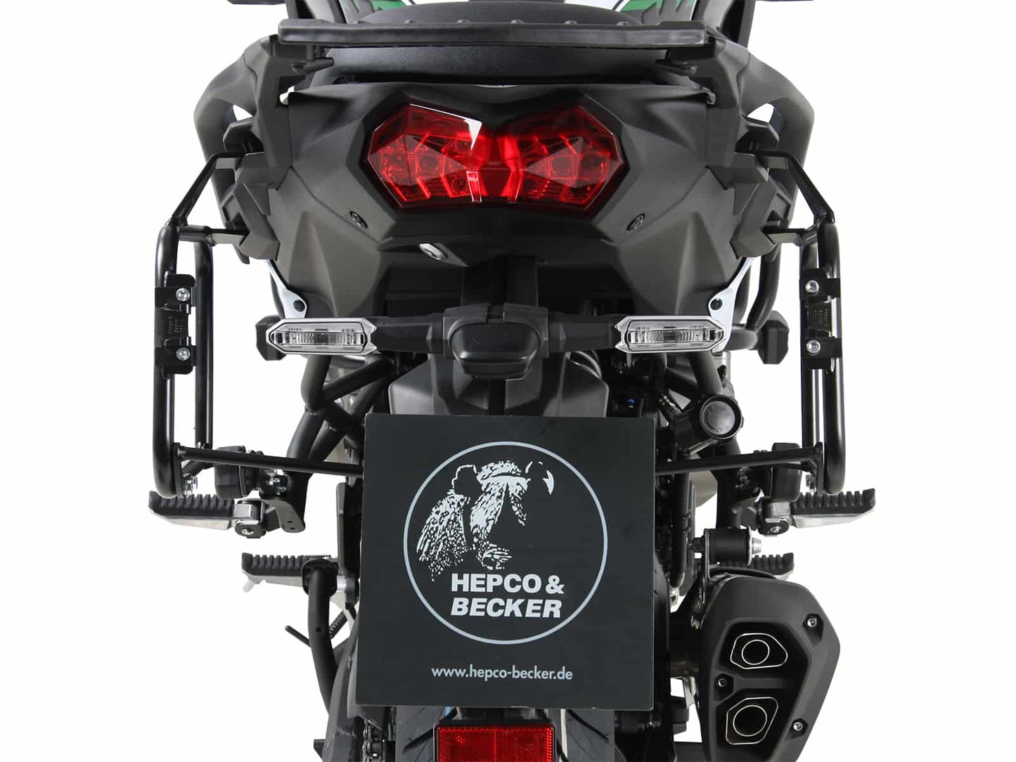 Hepco & Becker Sidecarrier Lock-it black for Kawasaki Versys 1000 / S / SE (2019-2024)