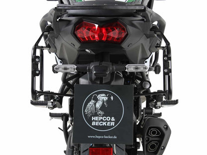 Hepco & Becker Sidecarrier Lock-it black for Kawasaki Versys 1000 / S / SE (2019-2024)