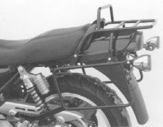 Hepco & Becker Complete carrier set (side- and topcase carrier) chrome for Kawasaki Zephyr 750 (1991-1999)