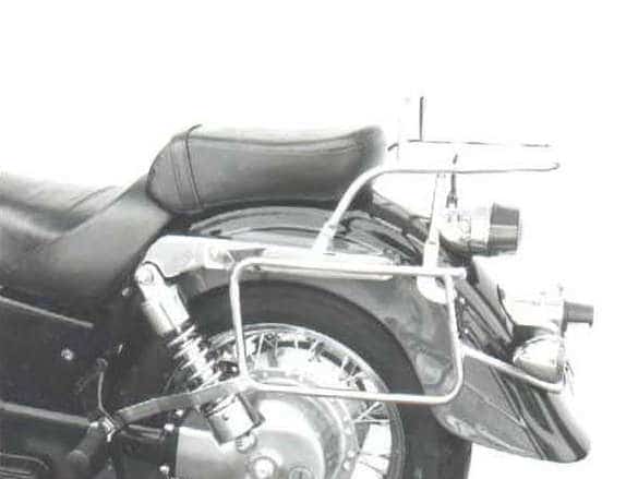 Hepco & Becker Complete carrier set (side- and topcase carrier) chrome for Kawasaki VN 1500 Classic (1996-2002)