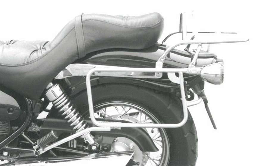 Hepco & Becker Complete carrier set (side- and topcase carrier) chrome for Kawasaki EN 500 (1996-2003)