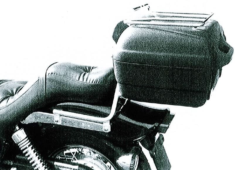 Hepco & Becker Topcase carrier tube-type chrome for Kawasaki EN 500 (1996-2003)