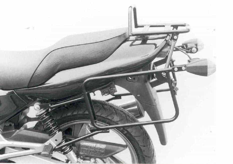 Hepco & Becker Complete carrier set (side- and topcase carrier) black for Kawasaki ER-5 (1997-2000)