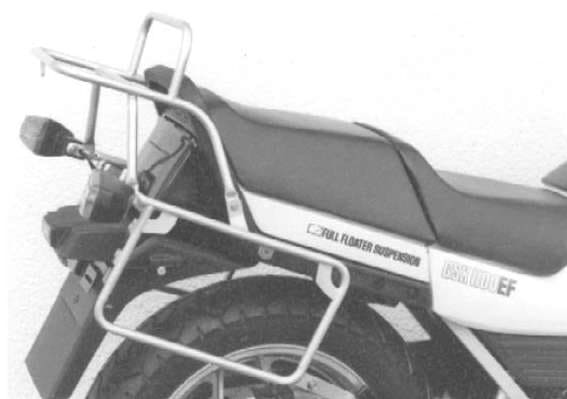 Hepco & Becker Complete carrier set (side- and topcase carrier) black for Suzuki GSX 1100 ES/EF (1984-1987)