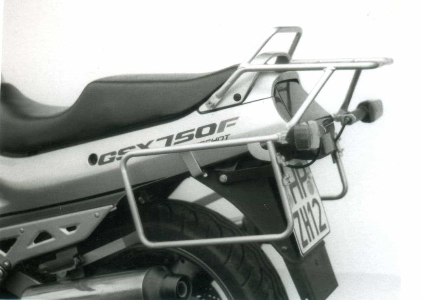 Hepco & Becker Complete carrier set (side- and topcase carrier) black for Suzuki GSX 750 F (1989-1997)