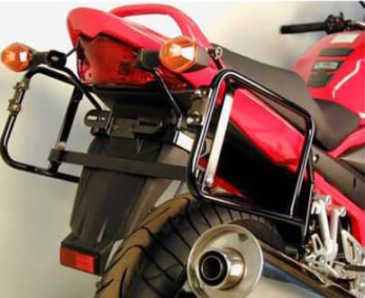 Hepco & Becker Sidecarrier permanent mounted black for Suzuki GSF 650/S Bandit ohne ABS (2005-2006)