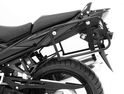 Hepco & Becker Sidecarrier Lock-it black for Suzuki GSF 650 S Bandit ABS (2009-2011) / GSF 1250 ABS (2010-2014) (with black pillion foot rests)