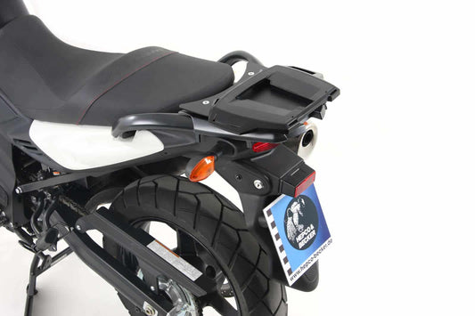 Hepco & Becker Alurack topcasecarrier black for Suzuki V-Strom 650 L2/XT ABS (2012-2016)