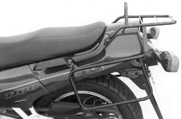 Hepco & Becker Complete carrier set (side- and topcase carrier) black for Suzuki GSX 1100 F (1988-1994)