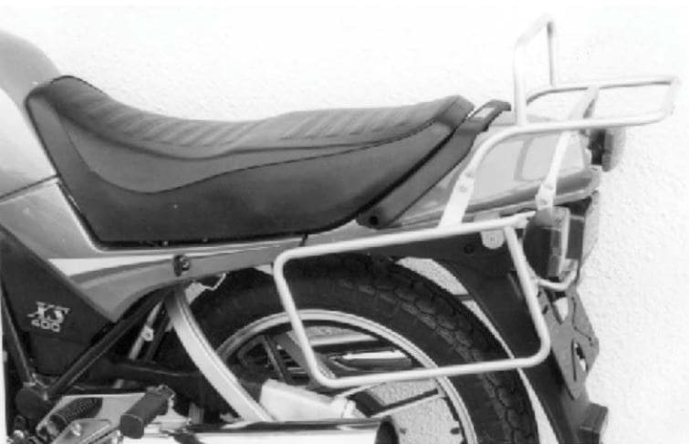 Hepco & Becker Complete carrier set (side- and topcase carrier) black for Yamaha XS 400 Dohc Seca (1982-1987)
