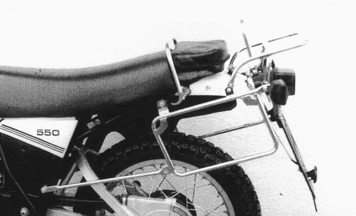 Hepco & Becker Complete carrier set (side- and topcase carrier) black for Yamaha XT 400/550