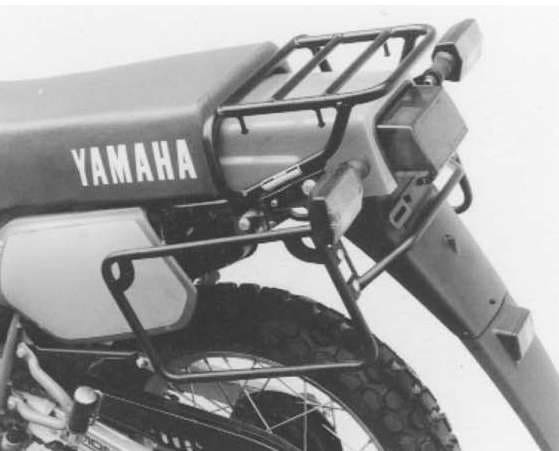 Hepco & Becker Alurack topcasecarrier – black for Yamaha XT 600 Ténéré (1986-1987)