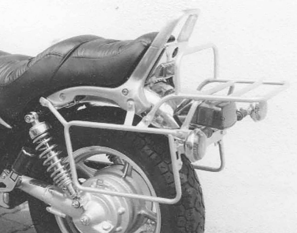 Hepco & Becker Complete carrier set (side- and topcase carrier) chrome for Yamaha XV 750/1000 Virago (1981-1991)