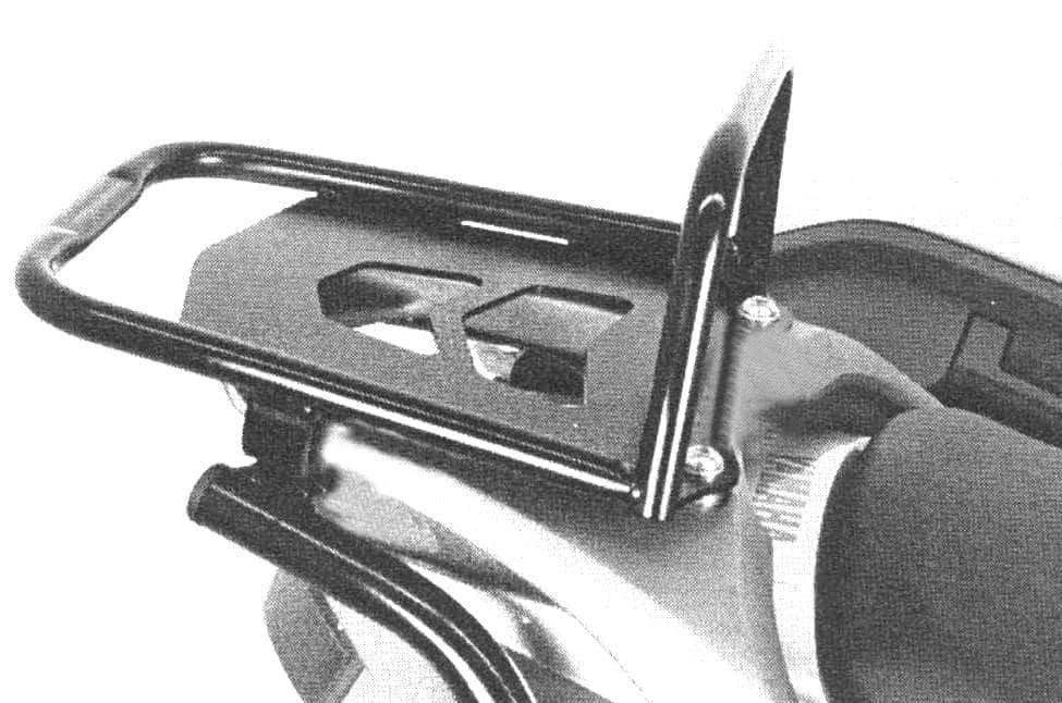 Hepco & Becker Topcase carrier tube-type black in combination with original sidecarrier for Yamaha TDM 900/A (2002-2013)