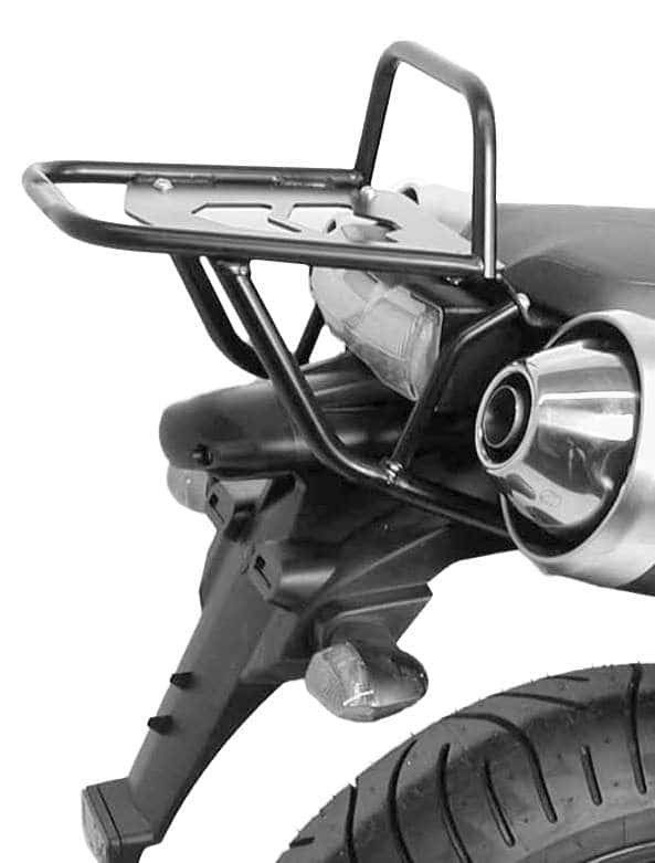 Hepco & Becker Topcase carrier tube-type black for Yamaha MT-01 (2005-2012)