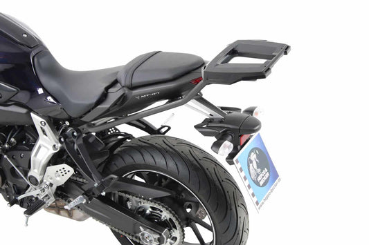 Hepco & Becker Alurack top case carrier anthracite/black for Yamaha MT-07 (2014-2017)