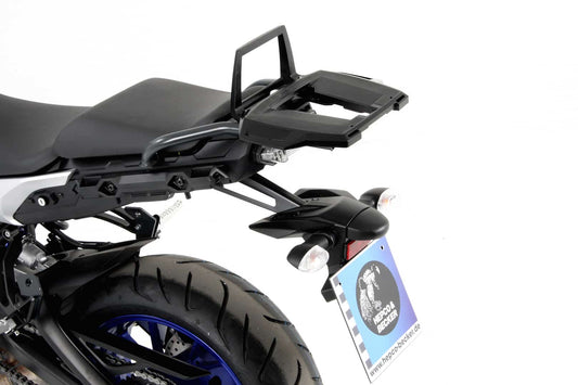 Hepco & Becker Alurack top case carrier anthracite/black for Yamaha MT-09 Tracer ABS (2015-2017)
