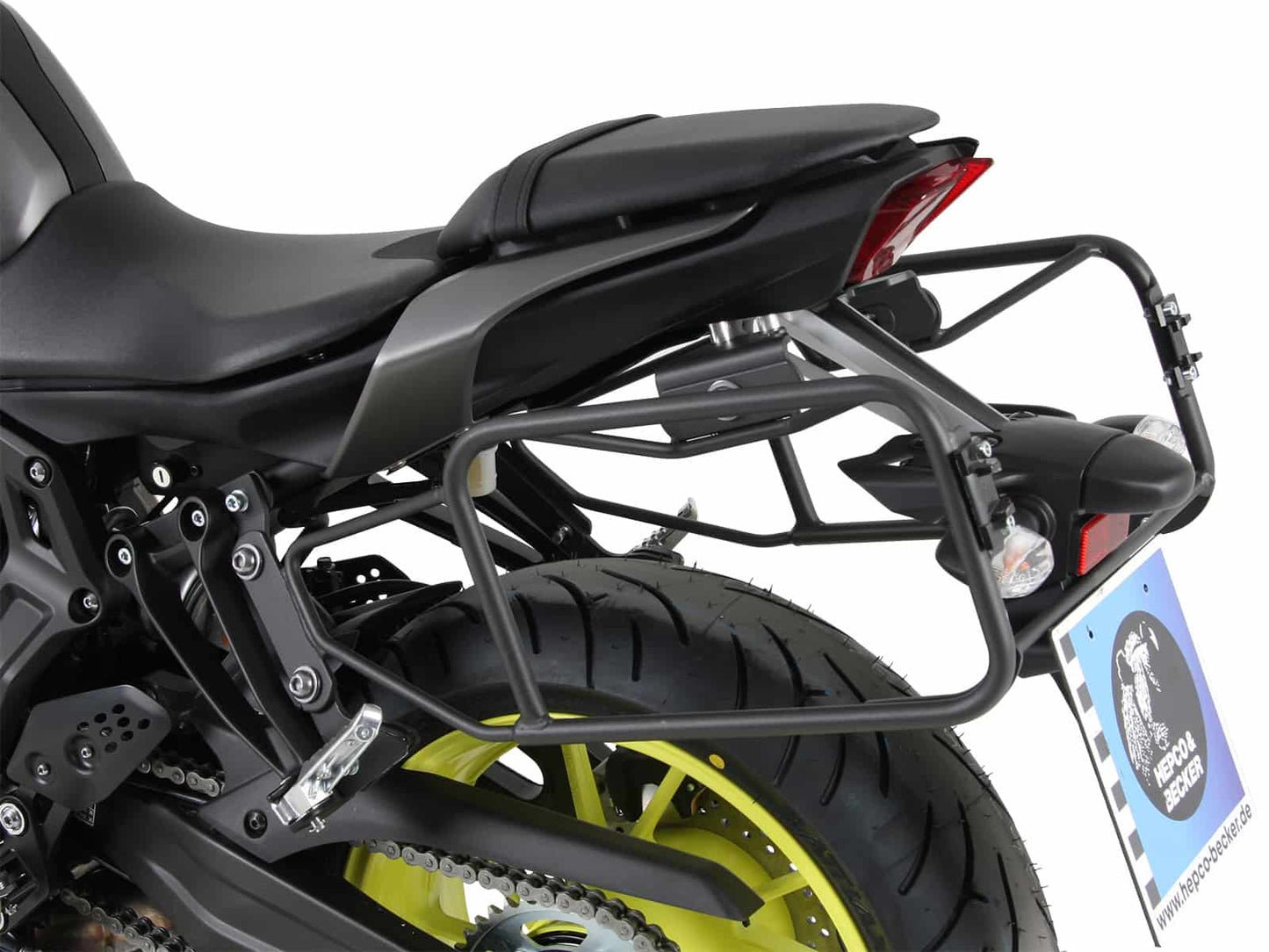 Hepco & Becker Sidecarrier Lock-it anthracite for Yamaha MT-07 (2018-2020)